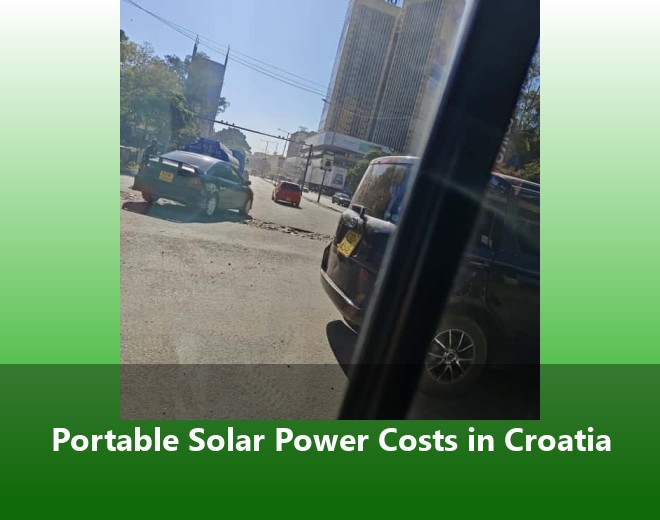 Portable Solar Power Costs in Croatia